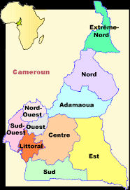 carte cameroun